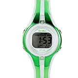 Gobu 1613 Fashion Sport Armbanduhr Multifunktions mehrfarbige LED lanalog Digital Wasserdicht Alarm Armbanduhr wasserabweisend Funktionen Alarm/Chronograph Stoppuhr/Timer grün grün