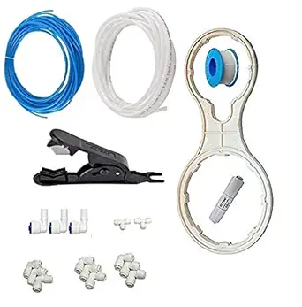 KRPLUS RO Spare Part for All Kind of RO Water Purifier Contains, Pipe Cutter, Spanner, Pipe, Connector kit and Tape (Multi-Color)