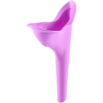 Urinoir Femme Portable - Pisse-Debout Réutilisable - Pour Camping, Randonnée, Festival - Entonnoir Silicone Léger
