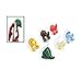 PsmGoods 6xFashion Animal Tail Rubber Sucker Hook Towel/Coat/key Hanger Holder