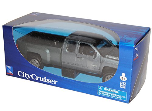 Chevrolet Chevy Silverado 2500HD Pick-Up Grau 2011 1/32 New Ray Modell Auto mit oder ohne individiuellem Wunschkennzeichen - 5