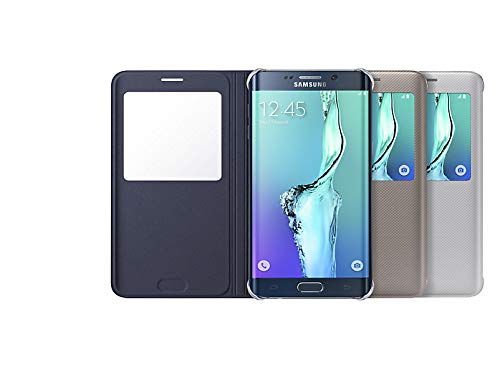 Samsung BT-EFCG928PBEGWW - Funda para Samsung Galaxy S6 Edge    color negro- Versi  n Extranjera