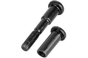 Heaveant Fixed Bolt Screw for Xiaomi MIJIA M365, Electric Scooter Folding Axle Fixed Bolt Screws Replacement Parts Pothook Black