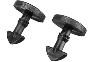 Inovey Clip de cubierta de remolque para parachoques trasero Ajuste de argolla de remolque compatible con Land Rover Discovery 3 4 Range Rover Sport