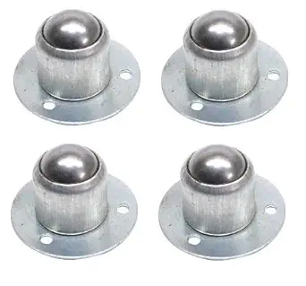 Scriptronics Small Metal Castor Wheel for Robotic Projects (Pack of 4)