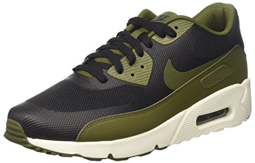 FR Meilleur Nike Air Max 1 Ultra 2.0 Essential, Chaussures de Fitness Homme, Noir (Black/Legion Green-Sail), 44 EU