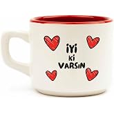 PALTO TASARIM İyi Ki Varsın! Beyaz Ven&uuml;s Kupa - Hediye Seramik Kupa