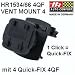 Produktbild HR 1534-66 VENT MOUNT 4 4QF Lüftungsschlitzhalter 4 Quick-FIX Befestigungssyst