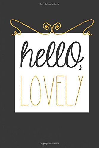 Preisvergleich Produktbild Hello, Lovely: Blank Bullet Journal