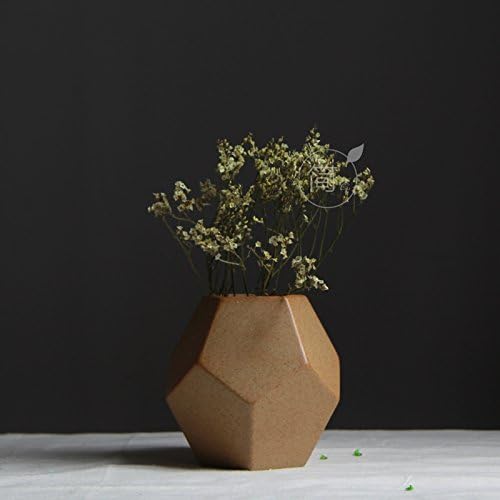 Maivas Ceramic Ornaments Decoration Vase Small Dry Flower Water Training Desktop,Big