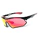 Produktbild HCMAX Polarisierter Sport Sonnenbrille für Baseball Skifahren Golf Laufen Radsport Angeln Reiten Fahren mit Unzerbrechlich Rahmen