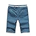 Produktbild UJUNAOR Shorts für Herren Beach Sommer Strand Arbeit Beiläufige Kurze Hose Sporthosen Strandhosen Lässige Hosen Jogginghosen(Grün,XX-Large)