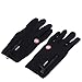 Produktbild Everpert Outdoor Riding Handschuhe Vollfinger Winter warme Fleece Ski Handschuhe (schwarz) (XL)