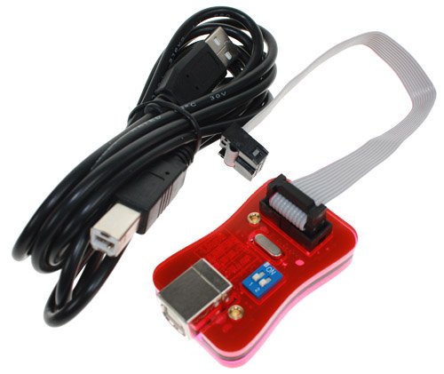 USB ISP-Programmer für ATMEL AVR, STK500, ATmega, ATtiny, AT90
