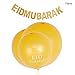Produktbild AUNMAS 10 Stück Eid Mubarak Latex Luftballons Bedruckt Luftballons Gold dekorative Luftballons Party Supplies Kit(1#)