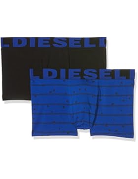 Diesel Herren Boxershorts 00smkx-0aams, 2er Pack