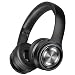 Produktbild Picun Bluetooth Kopfhörer Over-Ear Kabellos, Hi-FI Stereo Bass, 30 Stunden Spielzeit, Bloothooth Kopfhörer mit HD Mikrofon Faltbares, TF Karte Modus, 3,5mm Audio AUX, für TV/PC/Handy (Schwarz)