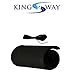 KINGSWAY PU Leatherite Stiched Steering Cover for Tata Zest (BLACK) RS.349.00