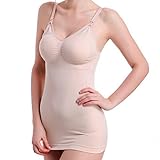 Arshiner Damen Still-Hemdchen Still-BH-Hemd Stillbluse Stilltop mit Verstellbare Spaghetti-Träger Schwarz - 3