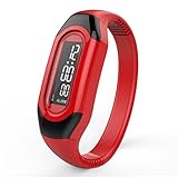 Omiky® Mode 2017 LED elektronische Armbanduhr elektronische Sportuhren (Rot)