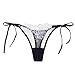 Produktbild TianWlio Dessous Mode Damen Unterwäsche Unterhosen Unterröcke Negligees Weihnachten Dessous Spitze G-String T-Back Höschen Unterwäsche Tangas Weiß One Size