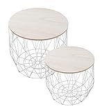 tisch modernisieren Abmessungen BxHxT: Großer Tisch 50 x 40 x 50 cm // Kleiner Tisch: 40 x 35 x 40 cm