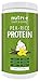 Produktbild PROTEINPULVER VEGAN ohne Soja, Gluten, Zucker, Laktose - Vanille 500g - Erbsenproteinisolat + Reis Protein Pulver - Veganes Eiweißpulver Pea Rice - Hergestellt in Deutschland