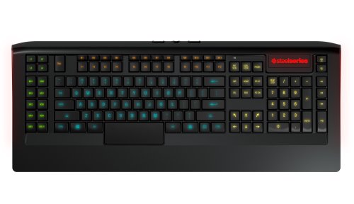 SteelSeries Apex, Gaming-Tastatur, 4 einzelne RGB-Backlight-Zonen, 22 Makro-Tasten, (PC) – Deutsches QWERTZ Tastaturlayout - 4