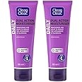 Clean & Clear Dual Action Moisturiser, 100ml (Pack of 2)