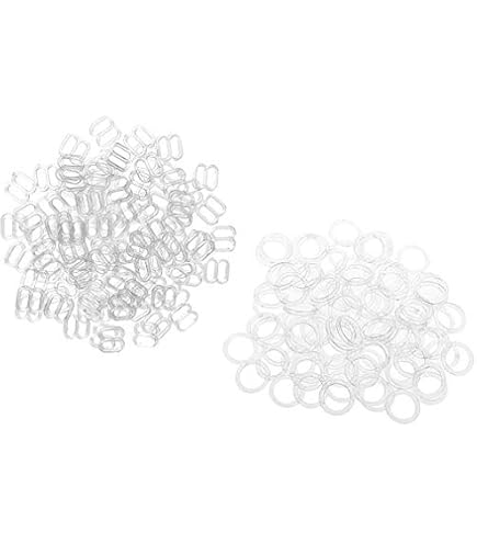 Lot De 100 Crochets à Coudre En Métal Pour Soutien-Gorge - Fermeture à Œillet, Petite Taille, Accessoires Couture Et Bijoux