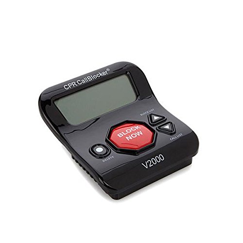 Bloqueador de Llamadas CPR V2000- bloquee Todas Las Llamadas molestas y de estafa con sólo un Clic