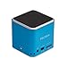 Produktbild PELTEC@ Tragbarer Mini Lautsprecher Speaker Musik Box USB MicroSD TF Kartenleser Portable Musik Würfel Station Mini Blau für MP3 MP4 iPod iPhone PC Handy Tablet Notebook