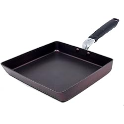 TeChef - Tamagoyaki Japanese Omelette Pan / Egg Pan, Coated with DuPont TeflonÃƒÂ'Ã'Â® Select - Colour Collection / Non-Stick Coating (PFOA Free) / (Large) by TECHEF