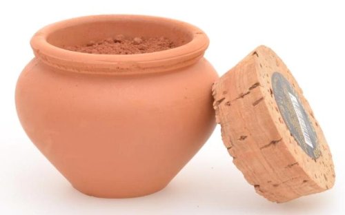 Bronzing Powder – African Erde Terracotta Puder lose im Tontopf, 15g - 3