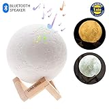 REGALO PERFECTO para tu amigos y familiares que no solo tendrán una Lampará de Mesilla de Noche innovadora perfecta para decorar cualquier parte de su hogar, sino que también podrán relajarse y escuchar su música favorita.