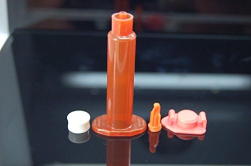 10x 5cc UV Filtered (Amber) Syringe Barrels for Loca Glue Dispensing Sets