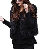 Stil: Mode Elegant Casual Lebendig Cool Fitted.Er ist weich, kuschelig und flaumig.Kunstpelz Weste. Beste Qualität, modisches Design,der Ihnen eine tadelose Kombination von Eleganz und Wärme bietet.