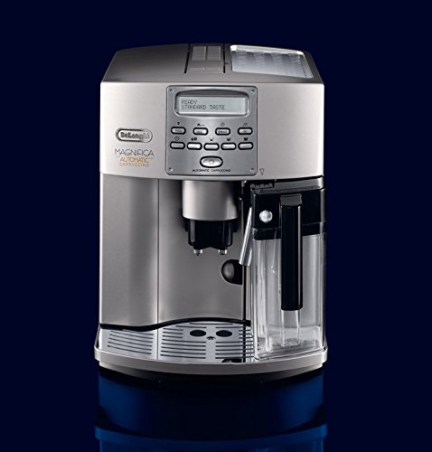 DeLonghi ESAM 3500 S Kaffeevollautomat Automatic Cappuccino (1350 W, 1.8 l, 16 bar, Milchsystem) Champagner-Silber - 6