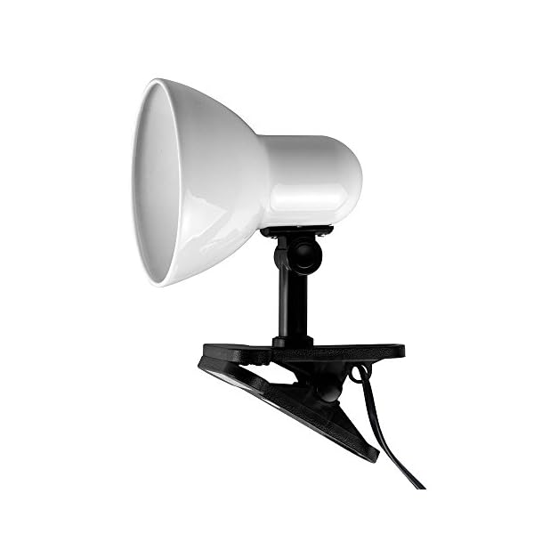 MiniSun - Modern Portable and Adjustable Mini Metal Table Clamp Clip On Desk Spotlight Lamp