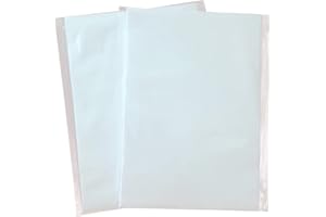 Alicer Set di 200 fogli di carta velina bianca A4 21 x 30 cm, fogli di carta velina per fai da te per creare pompon, fiori di carta, decorazioni da tavolo(dimensioni: 200 pezzi)