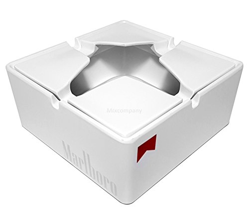 Preisvergleich Produktbild Marlboro Aschenbecher aus Melamin - weiß