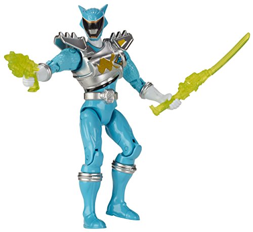 Preisvergleich Produktbild Power Rangers Dino Super Charge - 5 Dino Drive Aqua Ranger Action Figure