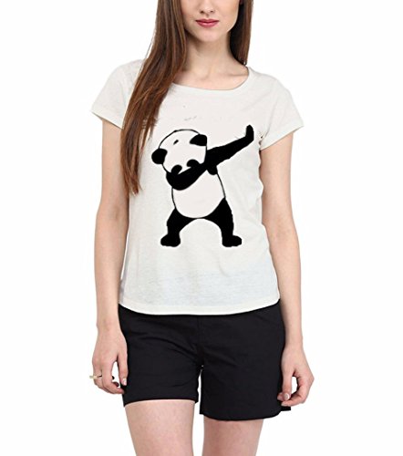 Leotude Womens Cotton T-Shirts ( 99_PANDA_GREY_P, Grey, XXL) RS.259 (74.00% Off) - Amazon