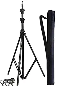 Hanumex Heavy-Duty |Light Stand |Photography Light Stand (9 feet) for Ring Light|Flash| Reflector| Diffuser|Photo & Video Studio Shooting (Portable, Foldable with Carry Bag)