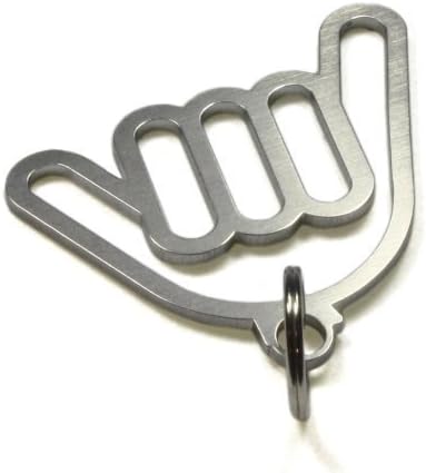 The Shocker Hand - Hang Loose No Worries Keyring - Turbo VR 16V - Keychain Made of Stainless Steel - Dub Dubway