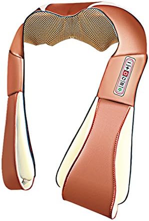 Healthcozy Electrical Shiatsu Back Neck Shoulder Body Massager Infrared Heated Kneading Car Home Massagem Health Care Cervical Massage