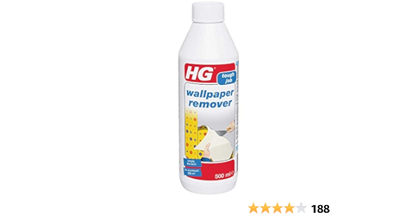 Hg 308050106 500 Ml Super Concentrated Removal Without Steaming All Types Of Wallpaper Clear Amazon Co Uk Diy Tools