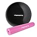 Produktbild Yogamatte Pastellrosa + Gymnastikball 65-85 cm | Gymnastikmatte (Gymnastikball 65 cm + Matte)