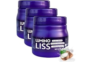 LONGTO Lumino Liss Alisado, Alisado Luminoliss Sin Formol, Alisado Sin Formol Lumino Liss, Crema Alisadora Lumino Liss, Alisado Para Cabello Sin Formol Lumino Liss for Hair Care (3pcs)