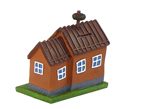Spardose Haus Alles Gute zum Richtfest für ein Geschenk Geldgeschenk oder Mitbringsel zum Richtfest im neuen Haus oder als Geschenkidee für Bauherren und Hausbauer zum Hausbau - 3